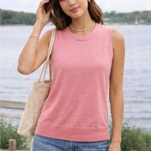 J Crew Pink Sleeveless Women's Top XS